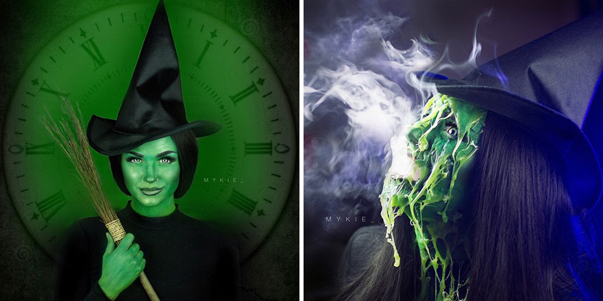 10. The Wicked Witch Before And After Melting