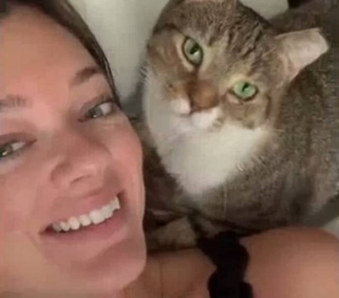 She Was Once a Feral Cat