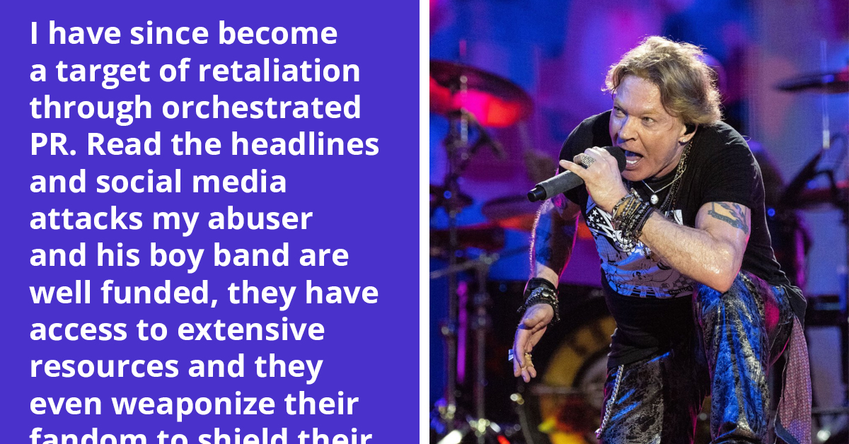 Survivors Break Silence With Detailed Sexual Misconduct Claims Involving Axl Rose, Nick Carter, And Other Music Icons