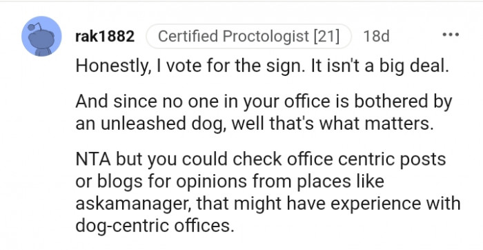 17. You could check office-centric posts