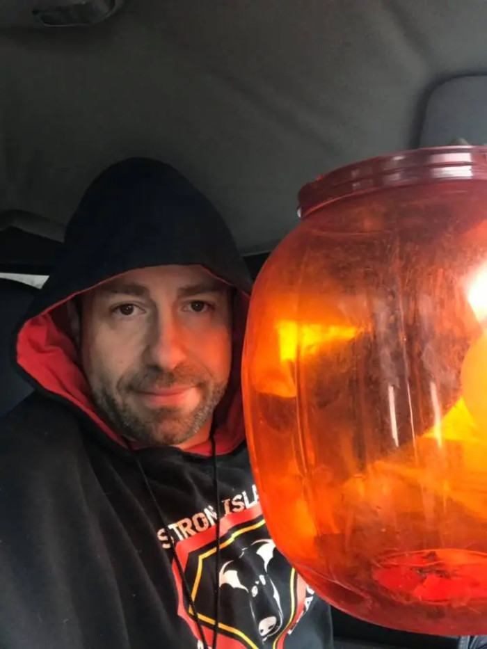 Even though Floridia sustained a split lip and a scraped knee in the process, he maintains that the successful rescue made every bit of it worthwhile.