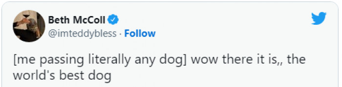 3. Every dog is the best dog in the world: