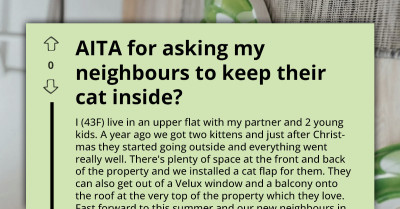 New Neighbors Let Their Cat Roam And It Turns Another Family’s Home Into A Battleground