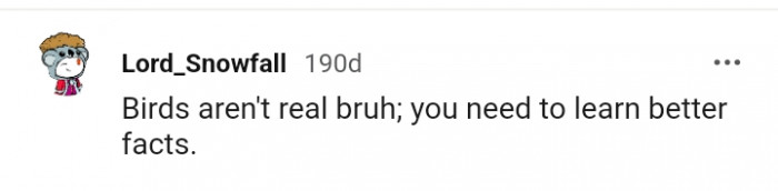 You need to learn better facts