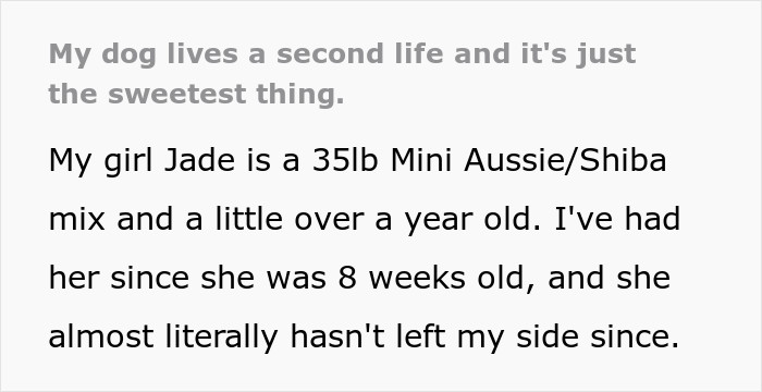 I've had Jade since...