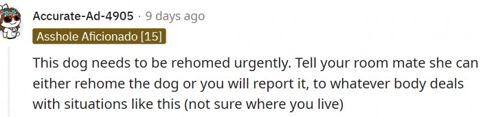 She should use it to prove maltreatment to the authorities.