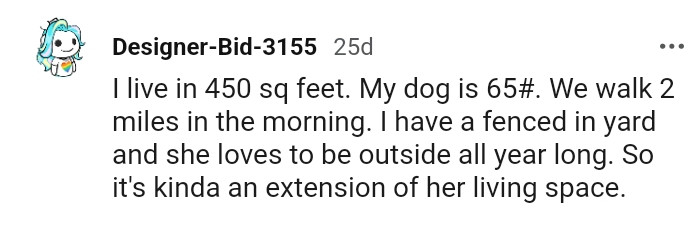 This Redditor's dog loves to be outside all day