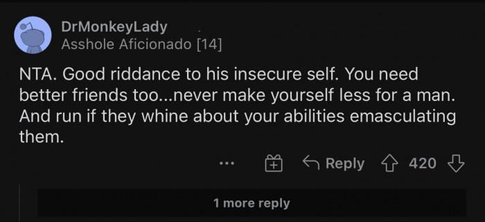 Here's how the Reddit community reacted to u/fish_tra's situation: