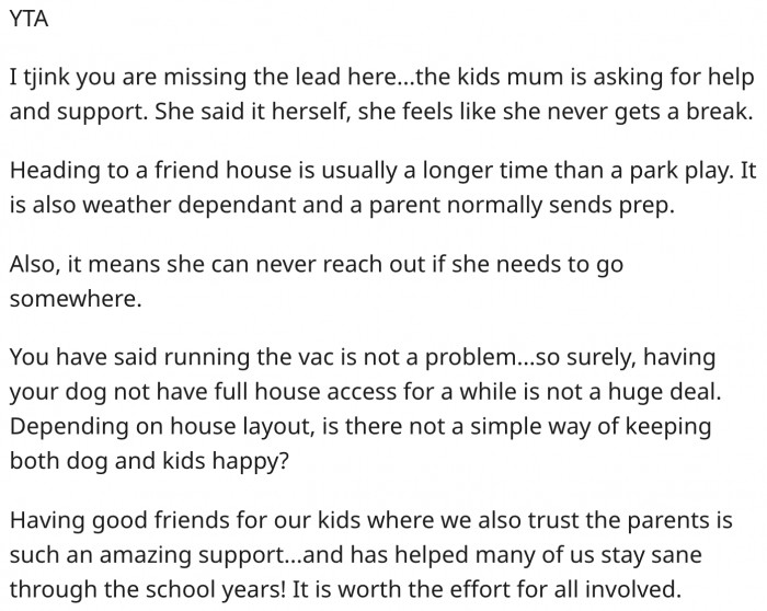 Locking up the dog for a few hours isn't a big deal.