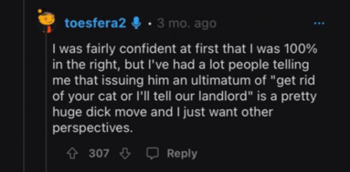 OP, you’ve had enough! This is a sign, really.