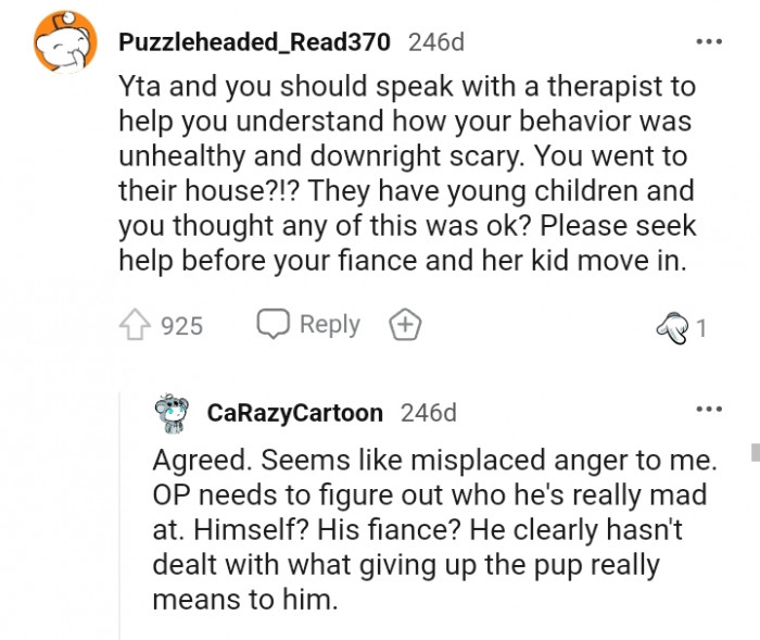 13. The OP needs to seek help