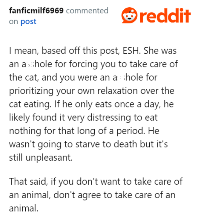 Some Redditors believe both were in the wrong, pointing out that the sister shouldn't have demanded and the OP shouldn't have agreed.