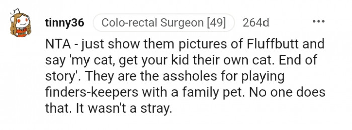 Get your kid their own cat