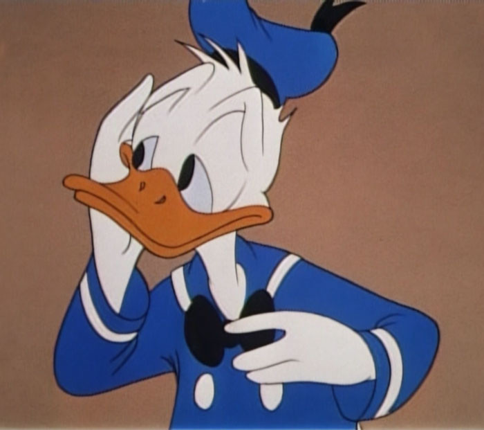 My favorite is Donald Duck being a WW2 vet.