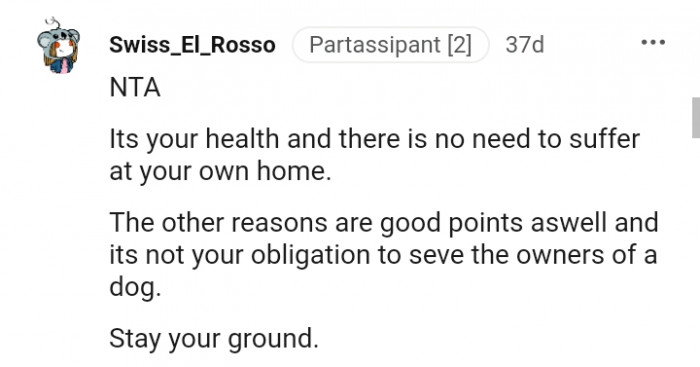 The other reasons are good points as well