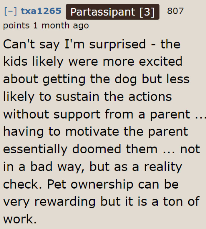 The OP's test was a good reality check.