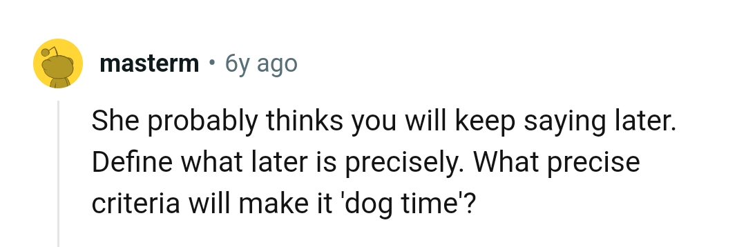 And the comments from other Redditors roll in...