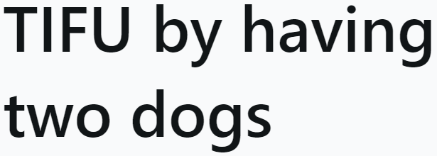 The OP Realized That Two Dominant Female Dogs Would Be a Huge Problem After an Incident.