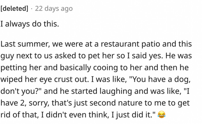 My experience at a restaurant patio