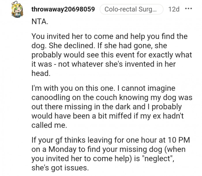 4. It's not whatever she's invented in her head