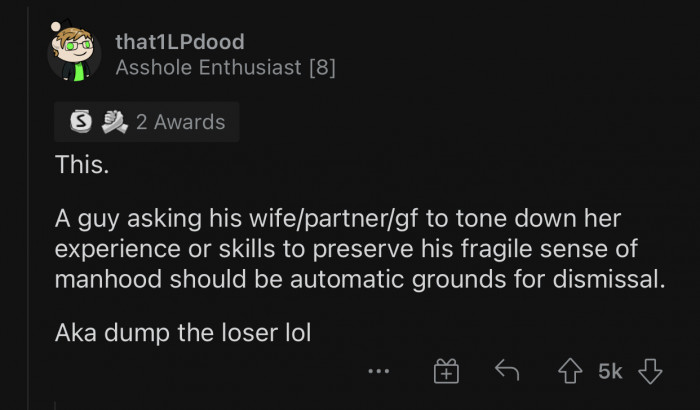 Not being in a relationship with the man anymore is the best thing that ever happened to OP.