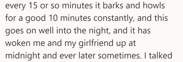 The noise wasn’t occasional. It was relentless, timed perfectly to ruin sleep.
