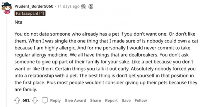 Don't get yourself in that position in the first place