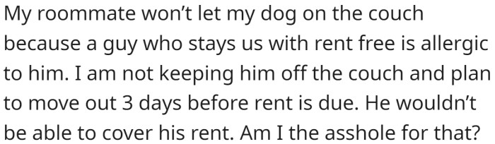 OP has offered the following explanation for why they think they might be the a-hole: