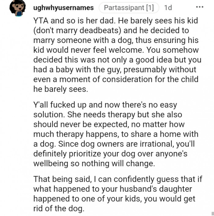 15. He barely sees his kid