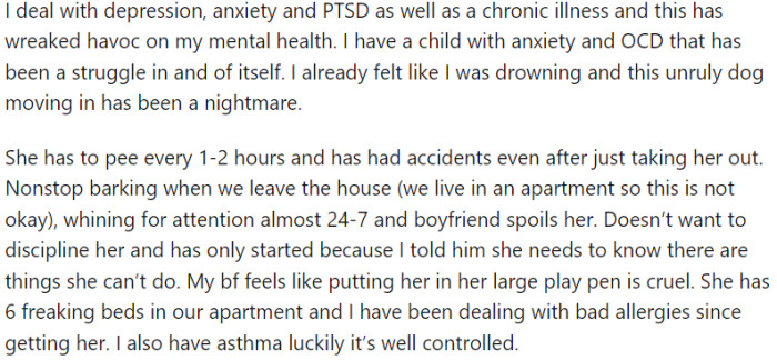 Additional Stress and Health Problems