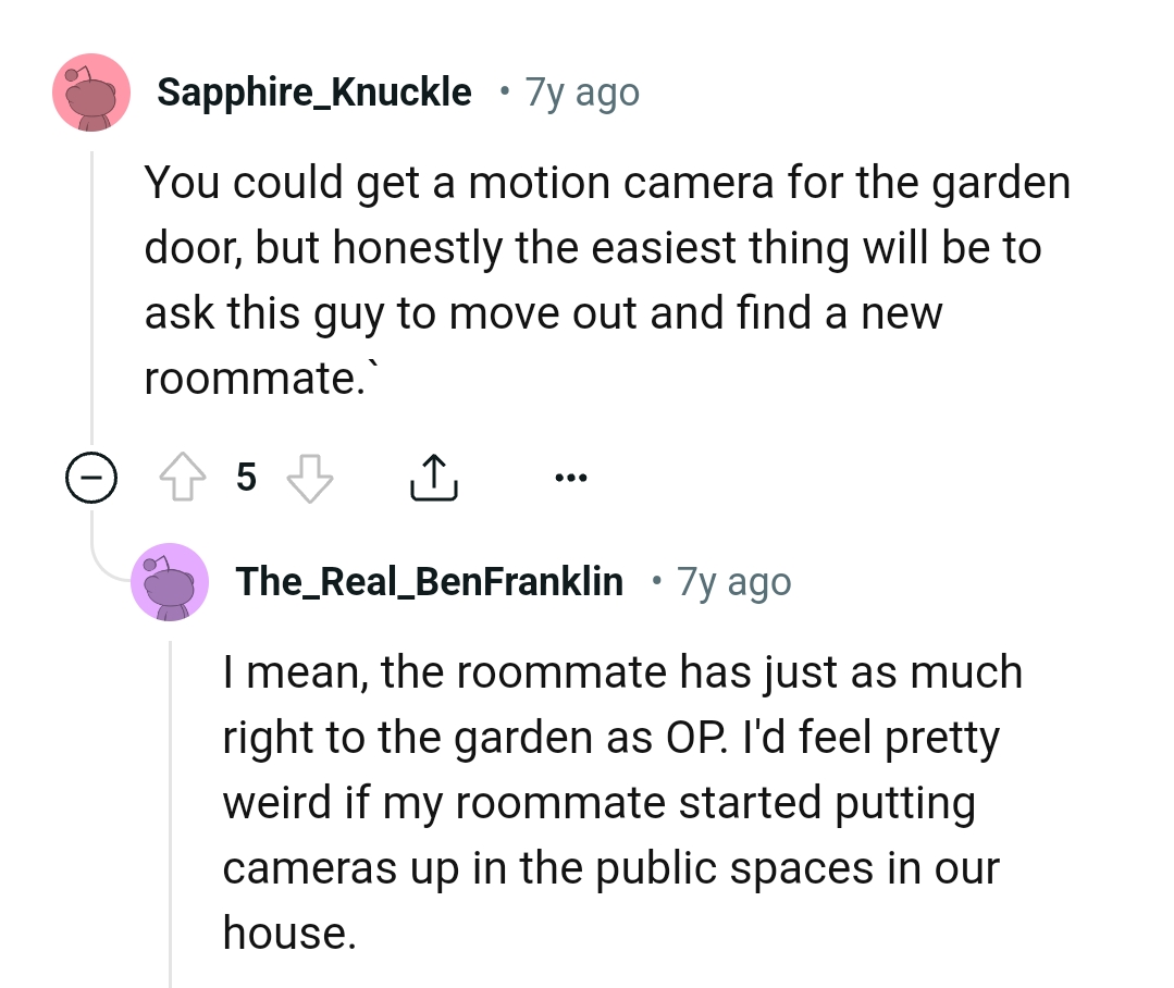 The easiest solution would be for Max to move out