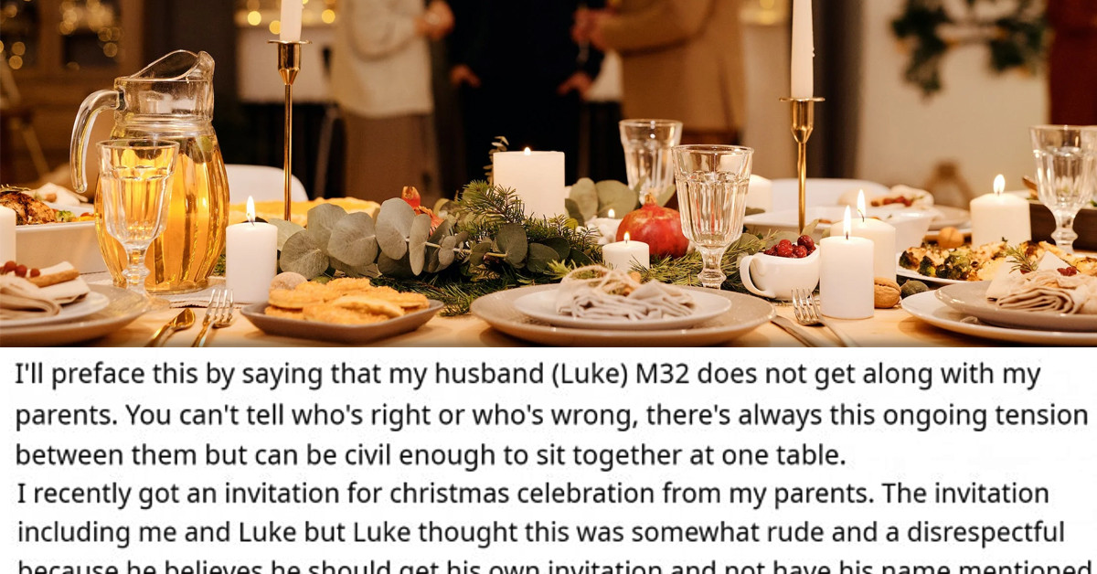 Woman Gets Uninvited To Parent's Christmas Celebration After Requesting