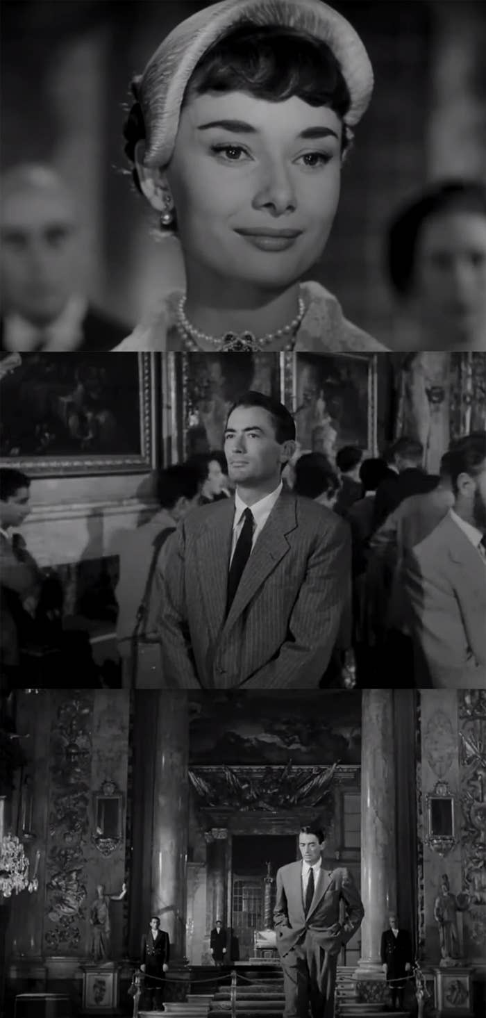 14. When Joe Bradley walks away from the princess, knowing they'll never get to be together in Roman Holiday