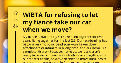 After Five Years Together, This Couple's Biggest Fight Is Over A Cat