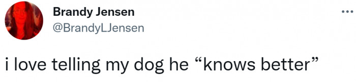 2. And he really does know better, but he doesn't want to.