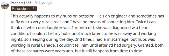 Seems Some Business Trips Really Do Cut You Off from Loved Ones