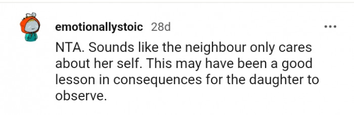 This may have been a good lesson