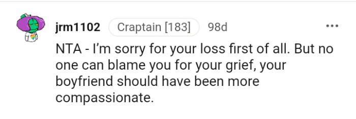 And the comments from other redditors roll in...