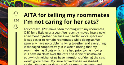 Tension Rises As Lady With ADHD Refuses To Put Litter Box In Her Room For Her Roommate's Cats