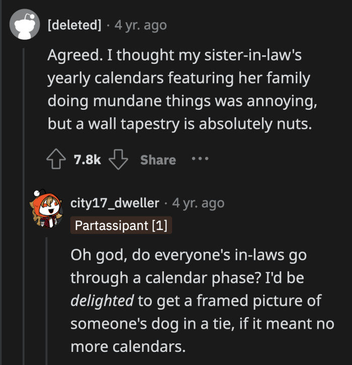 If a guest found OP's collection of random items with their nephews' photos on them, they would be alarmed.