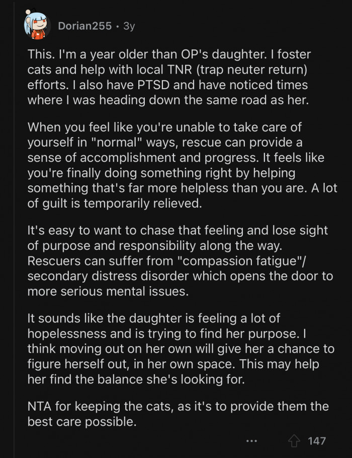 She kept chasing the feeling and got lost along the way.