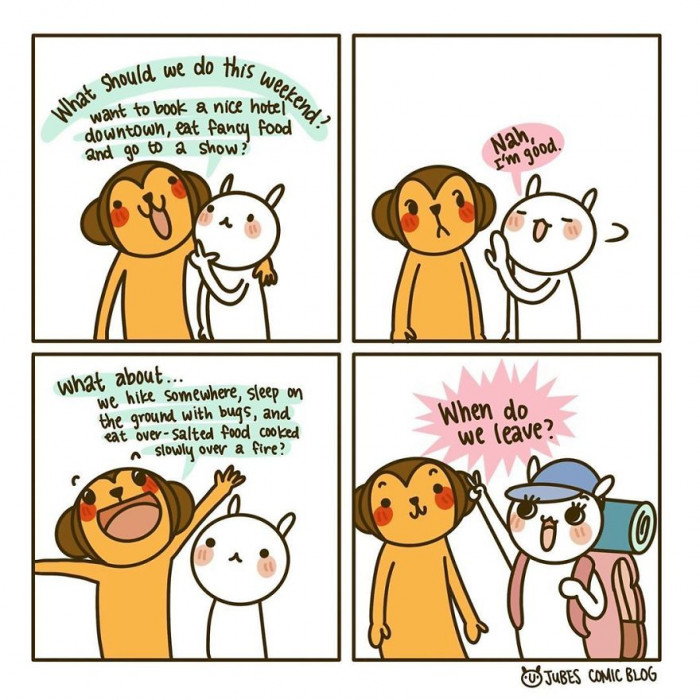 The outdoors and an adventure always win