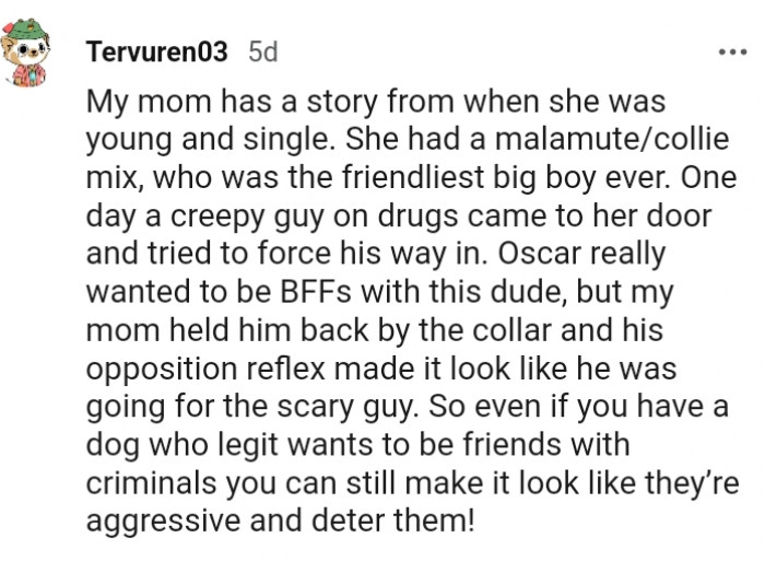 15. You can still make it look as though they're aggressive