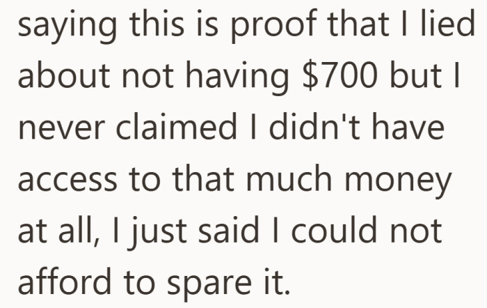 The nuance was simple, yet somehow it became the core of the accusation.