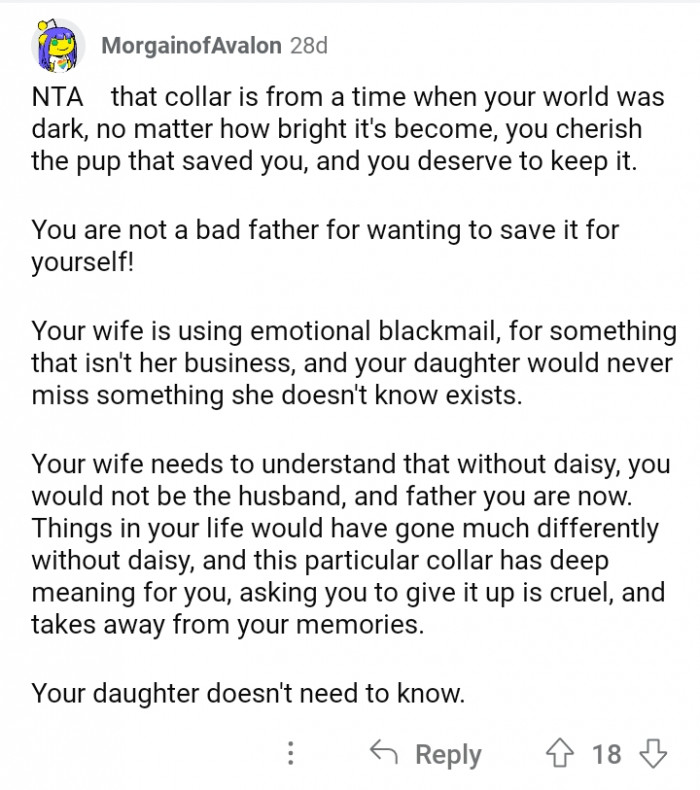 #3 Family must understand the parts they were not still part of, right?