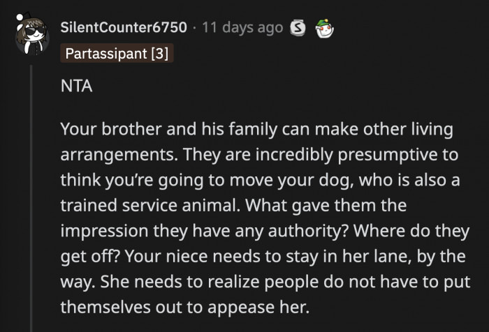 She's just 14 years old, and she's already this entitled? Incredible.