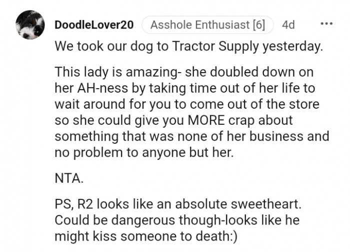 4. She Doubled Down on Her AH