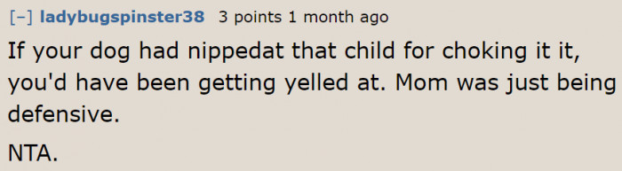 The kid needs guidance. Sadly, her mom doesn't care.