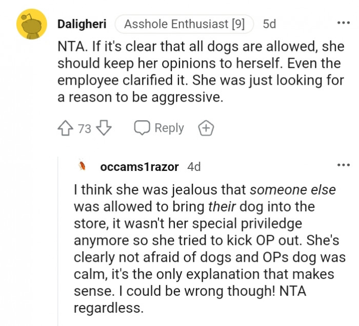 11. She Should Keep Her Opinions to Herself