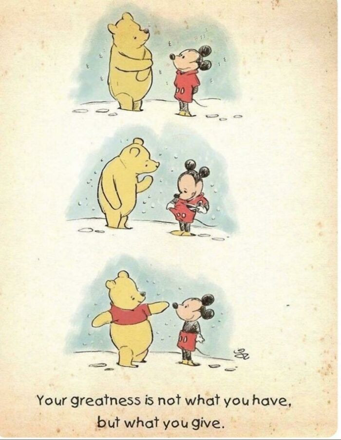 6. Not what you have, but what you give